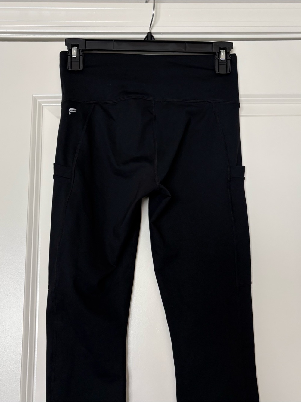 Fabletics Women’s Black Powerhold High-Waist Active Pocket Leggings - Picture 2 of 7